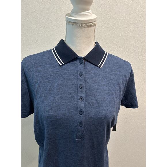 Bass Outdoor Womens Polo Shirt Performance Tee Ebb And Flow Choose Your Size New - Picture 4 of 6